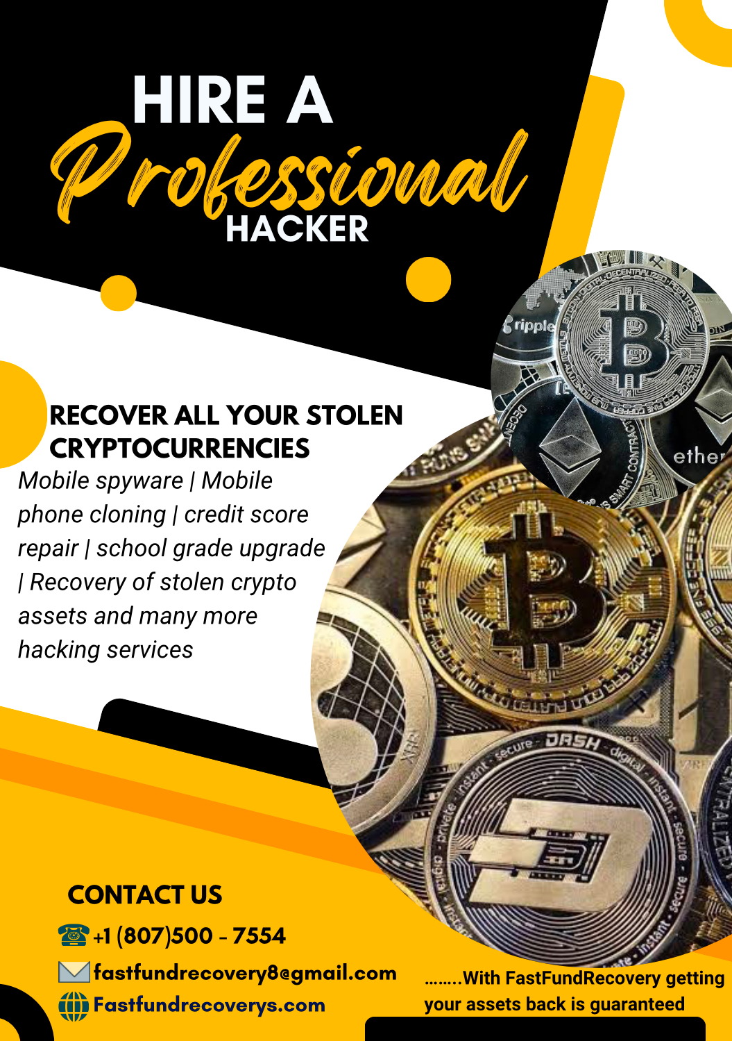 RECLAIM STOLEN CRYPTO WITH FASTFUND RECOVERY