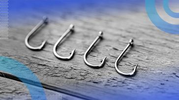 fishing hooks on a table illustrating React Hooks