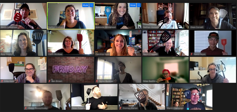 Liquibase team video call